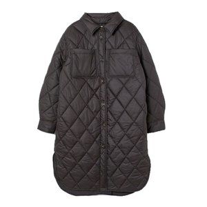 H&M Oversized Quilted Shirt Jacket